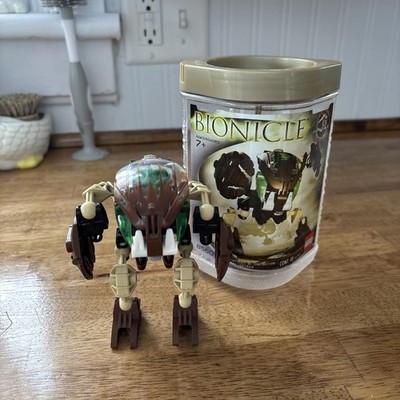 LEGO Bionicle Pahrak Model Kit #8560 Opened & No Manual w/ Container 2002