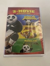 New Kung Fu Panda 3-Movie Collection DVD Sealed 1, 2, 3 Jack Black Po Destiny