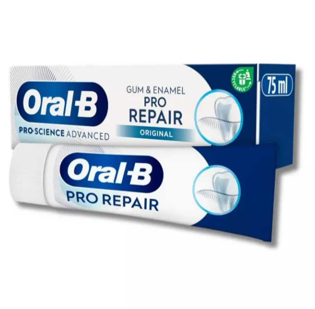 Oral-B Gum & Enamel Pro-Repair Toothpaste - 75ml | Original, Advanced Protection