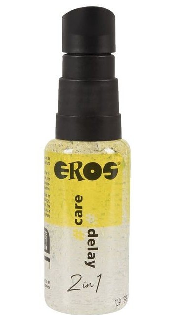 EROS 2in1 Wasserbasiertes  Panthenol Intim-Gleitgel  für länger anhaltenden Spaß
