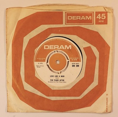 Ten Years After - Love Like A Man (Original UK 7'') Excellent Vinyl
