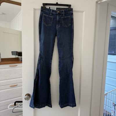 パンツ 00s Wrangler archive flare wide denim Wrangler Wanderer Denim Mid Rise Wide Vintage Flare Jeans