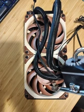 deepcool CAPTAIN 240X AIO liquid CPU cooler (gamer storm) + Noctua fans