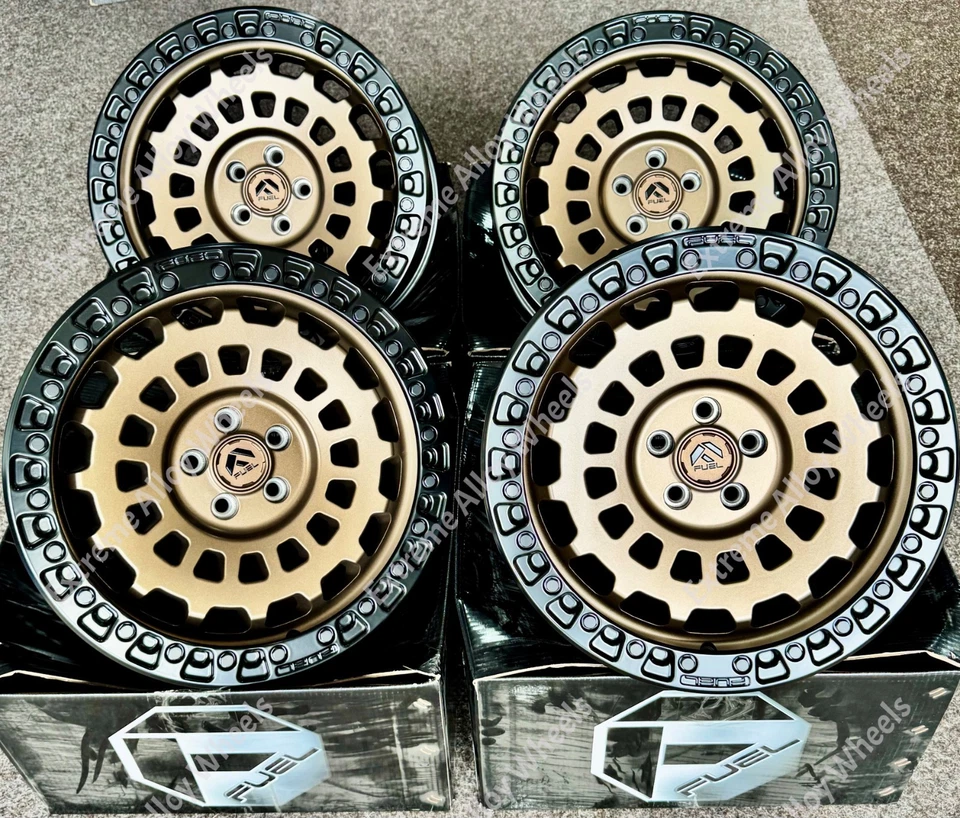 Llantas de aleación Zephyr de bronce negro de 17" para Subaru Baja Forester Legacy Outback - Imagen 2 de 3