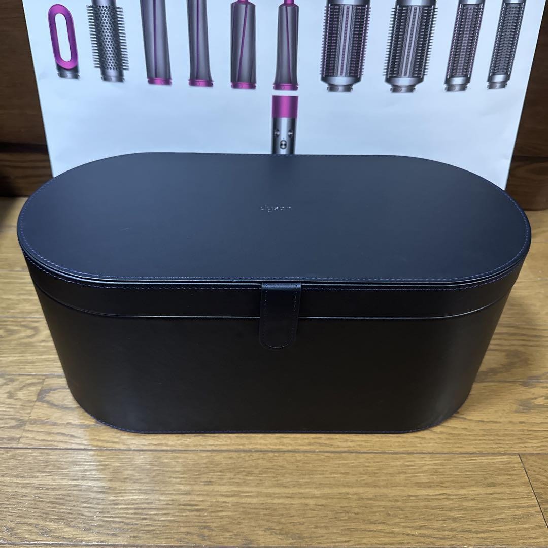 Dyson Airwrap HS01 Hair Styler Black/Purple w/ Case & Tote Bag