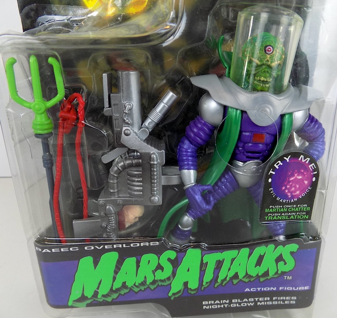 Mars Attacks PAEEC Overlord action figure Mars Attacks 1996 | eBay