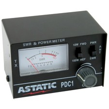 Astatic PDC1 100 Watt SWR Meter Black