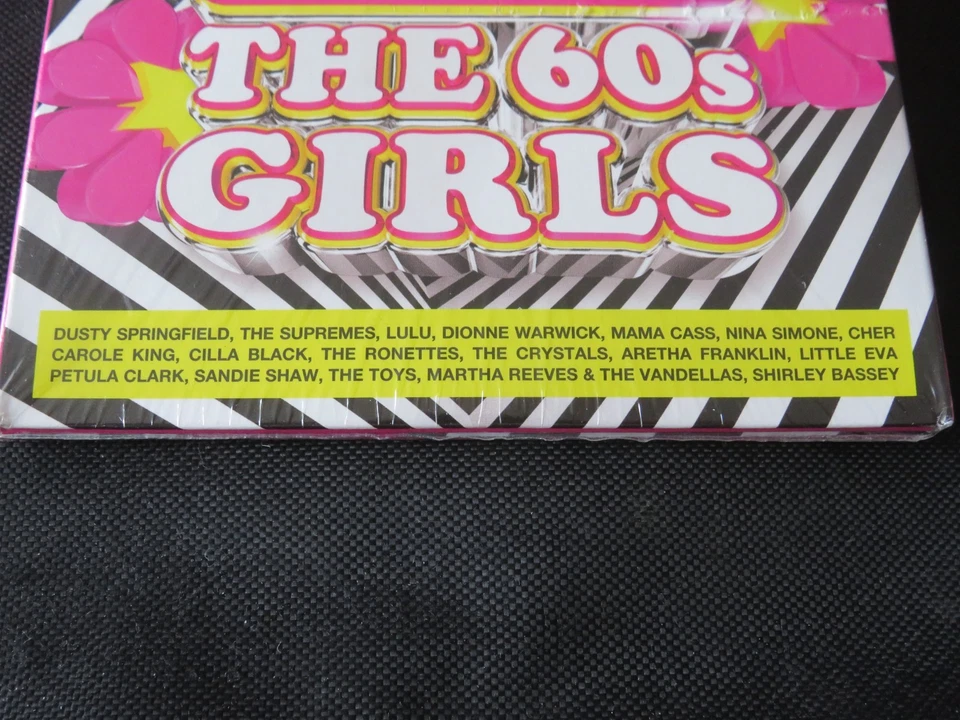 Various Artists - Now the 60's Girls... Then He Kissed Me (SEALED 4 x CD 2021) - Image 3 of 4