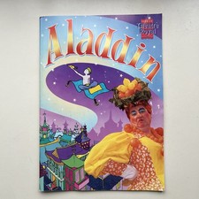 ALADDIN Pantomime Panto Theatre Programme DESMOND BARRIT 