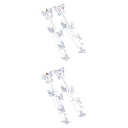  2 Pieces Clip on Ohrringe Fã¼r Mã¤dchen Ohrmanschette Nicht Pierkende - Bild 1 von 12