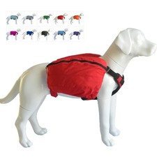 Lovelonglong Dog Backpack for Hiking, Multifunctional Dog Day Pack Zippered T...