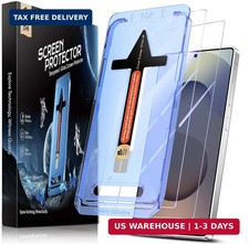 MAGIC JOHN 2 Pack for Samsung Galaxy S25 Ultra Tempered Glass Screen Protector,