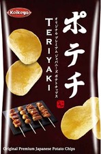 KOIKEYA Potato Crisps Teriyaki 100G x 12 Packs