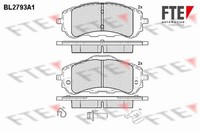 Bremsbelagsatz Scheibenbremse FTE 9010986 FüR Opel Combo GroßRaumlimousine K9 2