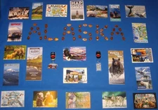 BRAND NEW FASCINATING ALASKA OR SEATTLE POSTCARD PENNY BROCHURE COLLECTOR'S ITEM