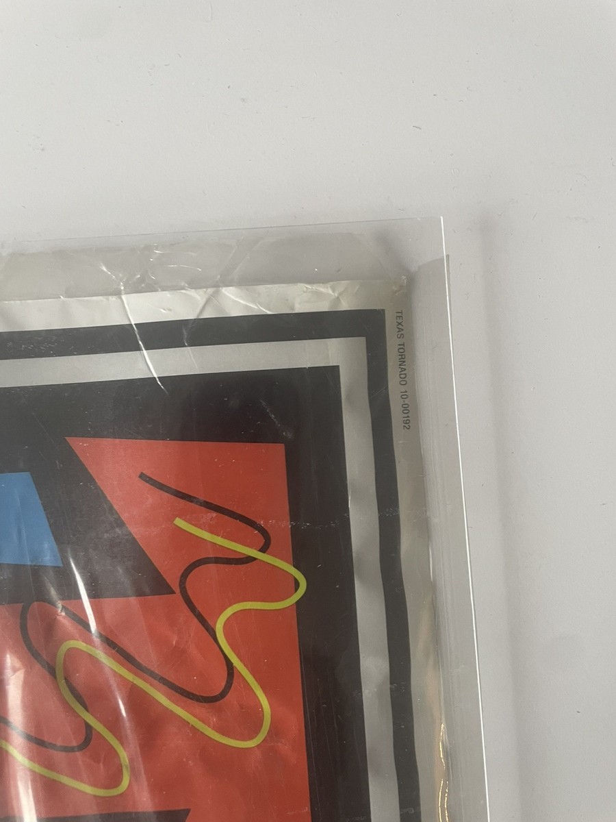 1989 WWF Texas Tornado Kerry Von Erich poster 35x23 laminated | eBay