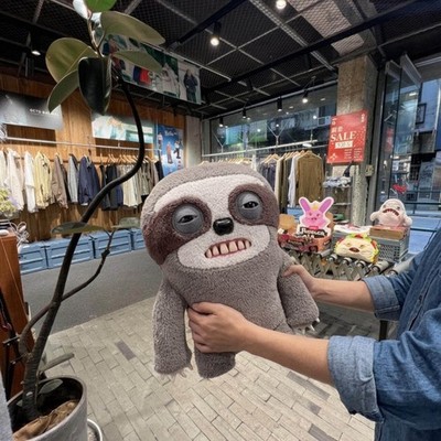 Fuggler Big Fugg 2.0 Plush Toy Doll Gift Sloth Blue Fish Orange