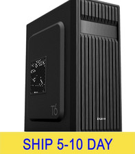 T6 ATX Mid Tower Computer PC Case, Pre-Installed 120mm Fan, 5.25 ODD, USB 3.0, P