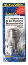 Removedor/instalador de tornillos unidireccionales Eazypower 81395 #16 para puertas y portones de seguridad