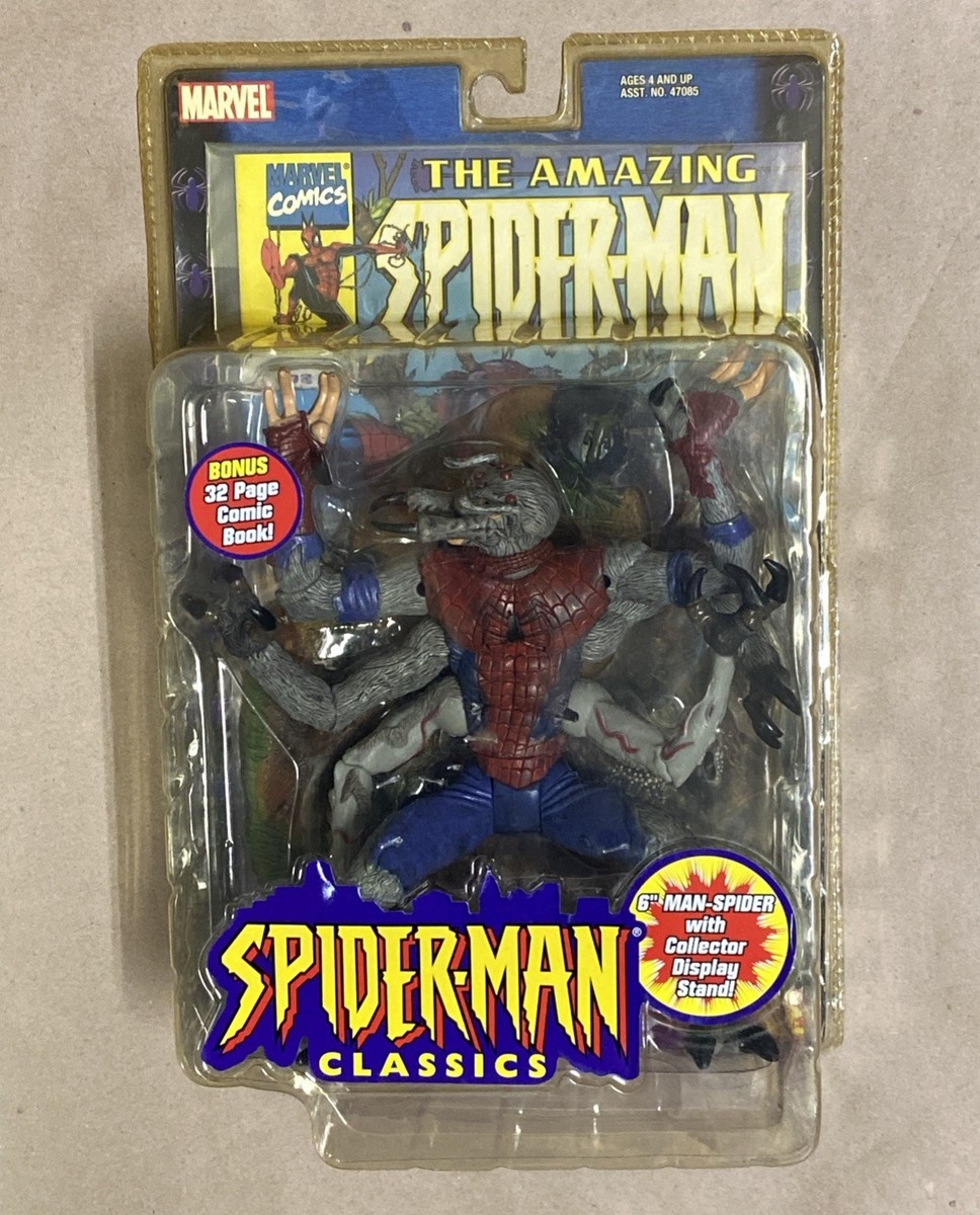 アメコミ MARVEL SPIDER-MAN CLASSICS MAN-SPIDER Marvel Legends Man-Spider (Spider-Man Classics) Review.wmv - YouTube