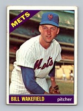 1966 Topps #443 Bill Wakefield VG-VGEX Vintage Baseball Card