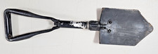 Vintage Folding Entrenching Tool Shovel Serrated Edge Taiwan 24” Open