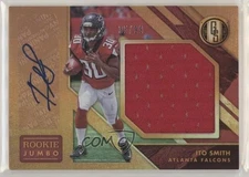 2018 Panini Gold Standard Jersey Jumbo /99 Ito Smith #332 Rookie Auto RC