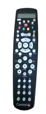 Control4 System Remote Control Model Number RCZ-SRC2-B Black