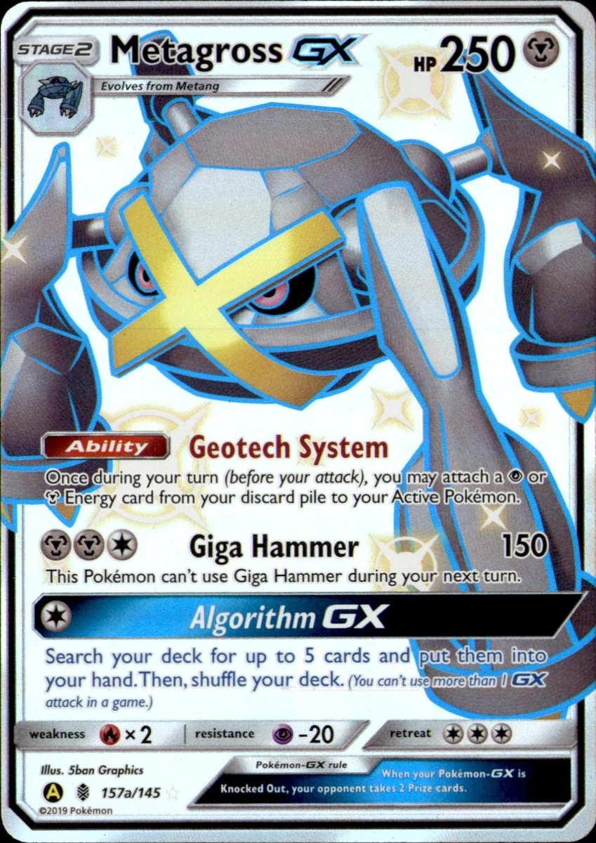 Metagross GX 157A/145 Alternate Art for sale | eBay