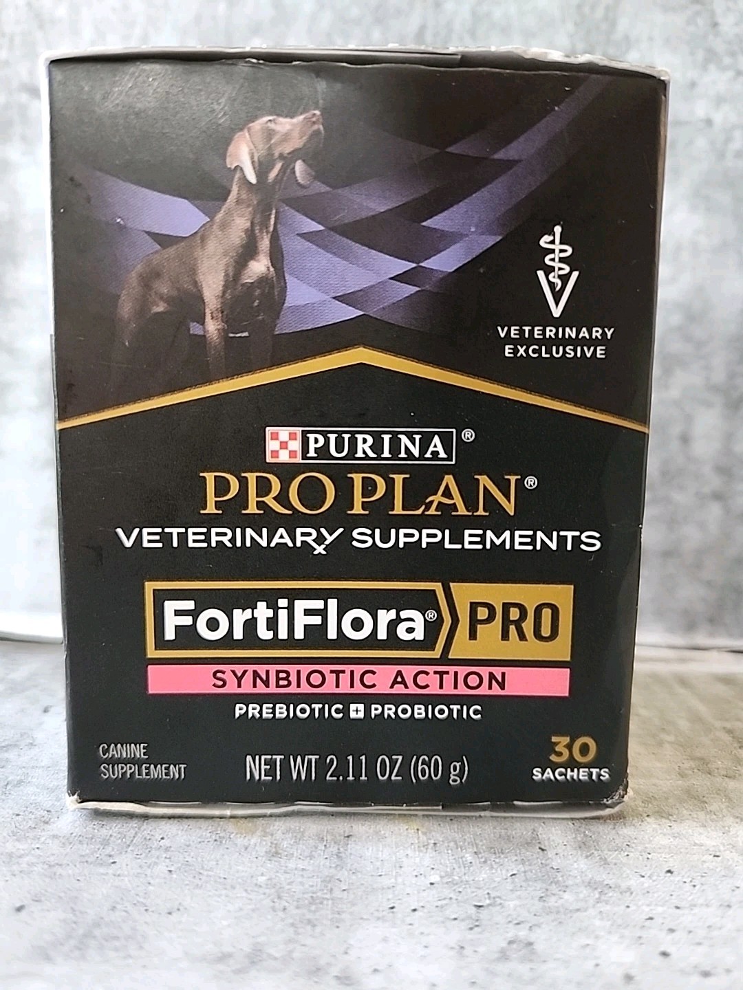 PURINA FortiFlora PRO Synbiotic Action Canine Probiotic Supplement 30 Packs