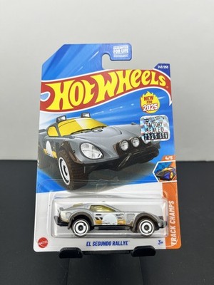 Hot Wheels 2025 Mainline Factory Sealed Track Champs El Segundo Rallye #242