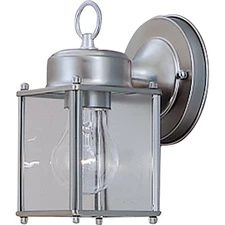 DESIGNERS FOUNTAIN Preston Outdoor Light Fixture, 8 Inch Exterior Wall Lanter...