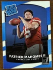 2017 PANINI DONRUSS PATRICK MAHOMES RATED ROOKIE FOOTBALL CARD#327 WEAR READ DES