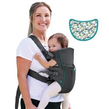 Cargador De Bebes Canguro Mochila Fular Portabebes Cangurera Seguro Ergon mico