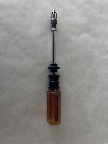 Vintage Craftsman Screw-holding Flat Tip Slotted Screwdriver WF 41123 USA