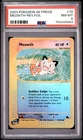 2003 POKEMON SKYRIDGE #78 MEOWTH-REVERSE FOIL PSA 8
