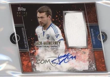 2015 Topps Apex Match Day Die-Cut Relics Orange /25 Jack McInerney #MDAR-JM Auto