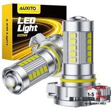 5202 LED Fog Light Bulbs or DRL, True 1:1 Mini Size, 5202/5201 Cool White