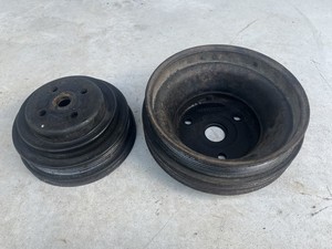 1985-91 Chevy Serpentine/V Belt water pump & Crankshaft Pulley Set, 14088683