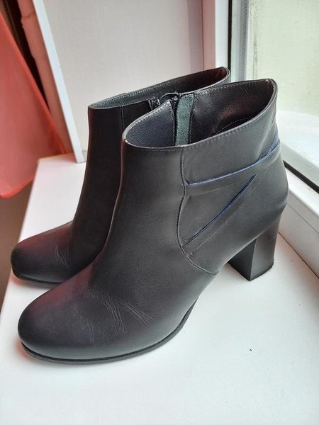 Women Navyboot Boots Black 36 #B8HM