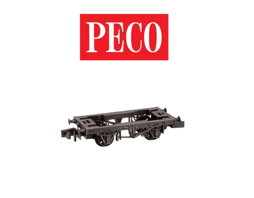 Peco NR-119 9ft Wheelbase Wagon Chassis Wooden Type N Gauge Kit