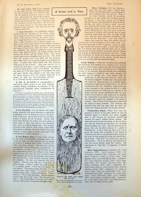 Alter Druck Caine Tree Tim Hundesammler Paddington Station Curio Shop 1902 20.