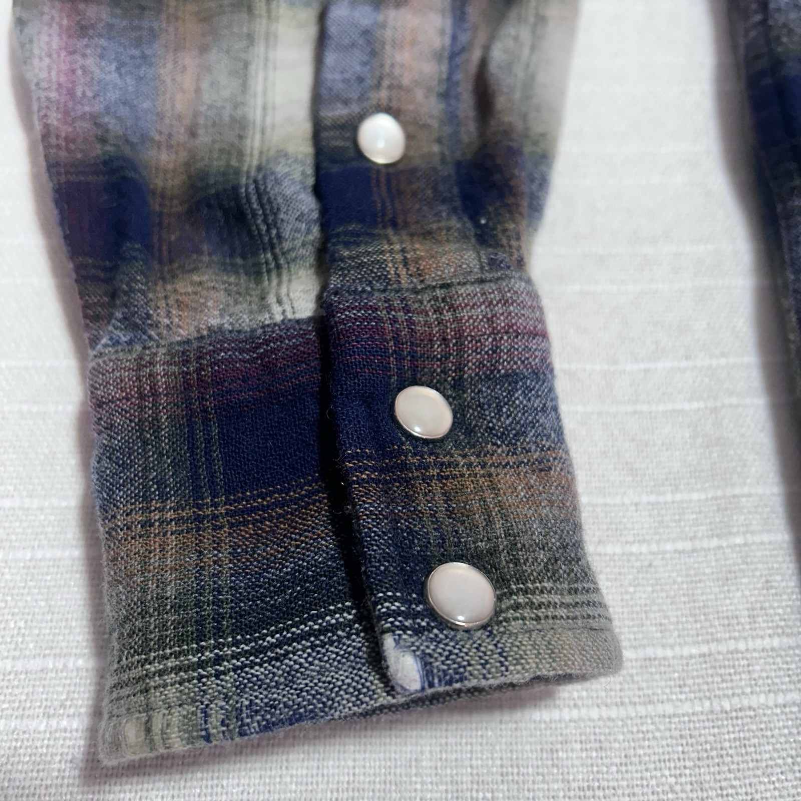 Pendleton 100% Virgin Wool Western Snap Shirt Men… - image 6