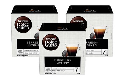 Nescafe Dolce Gusto Coffee Pods, Espresso Intenso, 16 Capsules (Pack O