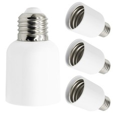 4 Pack E26 to E39 Adapter Converter, Medium Mogul Screw Bulb Socket, E26