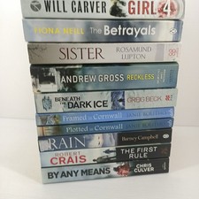 10x Crime Thriller Suspense Mystery Mixed Author The Betrayals Book Bundle Lot