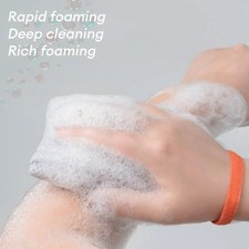 1-8PCS Foaming Soap Bag Mesh Exfoliating Bath Pouch Bubble Maker Net Bag