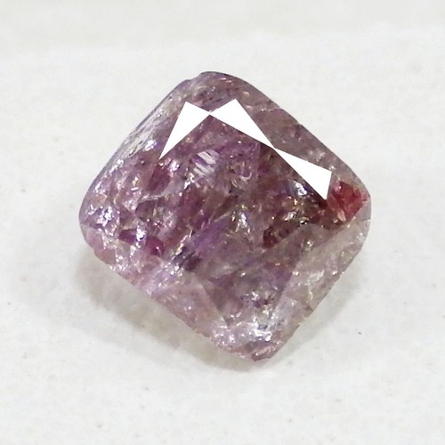 0.28 Ct Shocking Radiant (3 x 3) 100% Natural Argyle Fancy Purplish Pink Diamond