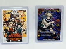 2022 Universus My Hero Academia Throwing Knife Lunge Card & Sleeve HIMIKO TOGA