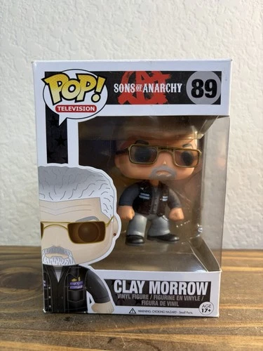Sons of Anarchy CLAY MORROW Funko Pop Television #89 Vinyl Figure Ron Perlman